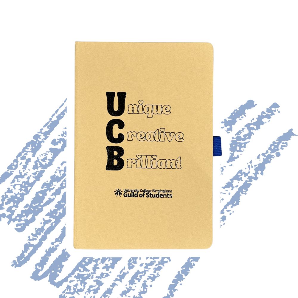 UCB Hardback Notebook: Unique, Creative, Brilliant